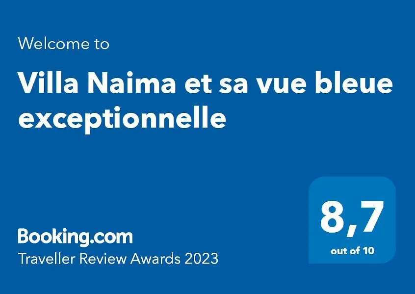 Villa Naima et sa vue bleue exceptionnelle Sainte-Luce Hébergement de vacances